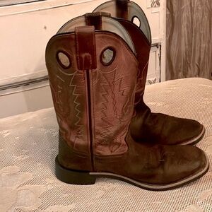 Brown Western Leather Boots Mexican leather